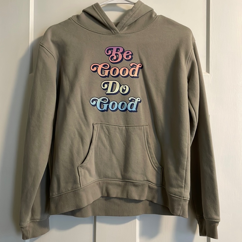 Sage green hoodie by So. Girls xl 14/16